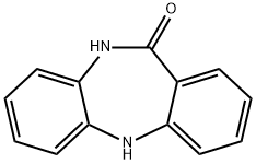5,10-ジヒドロ-11H-ジベンゾ[B,E][1,4]ジアゼピン-11-オン 化学構造式