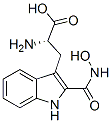 トリプトファンヒドロキサマート 化学構造式