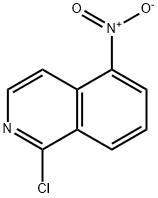 1-氯-5-硝基异喹啉 结构式