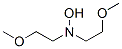 N-ヒドロキシ-2-メトキシ-N-(2-メトキシエチル)エタンアミン 化学構造式