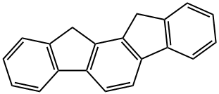 11,12-ジヒドロインデノ[2,1-a]フルオレン 化学構造式