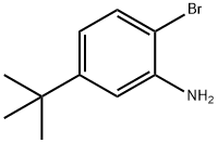 2-ブロモ-5-TERT-ブチルアニリン 化学構造式