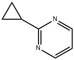 Pyrimidine, 2-cyclopropyl- (9CI) Struktur