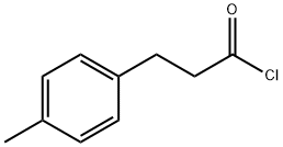 3-(4-メチルフェニル)プロパノイルクロリド 化学構造式
