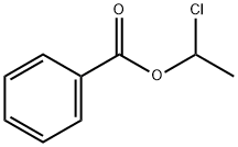 苯甲酸(1-氯乙基)酯, 5819-19-2, 结构式