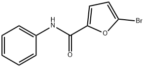5-ブロモ-N-フェニル-2-フルアミド 化学構造式