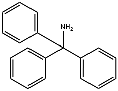 トリフェニルメチルアミン 化学構造式