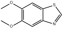 5,6-ジメトキシベンゾ[D]チアゾール 化学構造式
