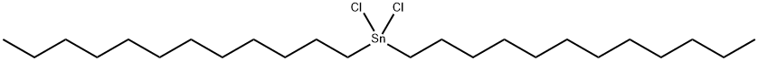 ジクロロジドデシルスタンナン 化学構造式