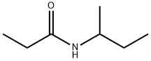 N-(2-BUTYL)PROPANAMIDE Structure