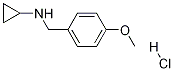 シクロプロピル(4-メトキシフェニル)メタンアミン塩酸塩 化学構造式