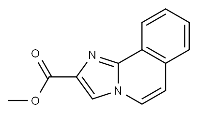 Imidazo[2,1-a]isoquinoline-2-carboxylic acid methyl ester Structure