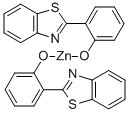 ビス[2-(2-ベンゾチアゾリル)フェノラト]亜鉛(ＩＩ) 化学構造式
