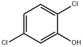 2,5-二氯苯酚, 583-78-8, 结构式