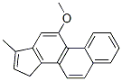 11-Methoxy-17-methyl-15H-cyclopenta[a]phenanthrene Struktur