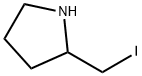 2-(碘甲基)吡咯烷 结构式