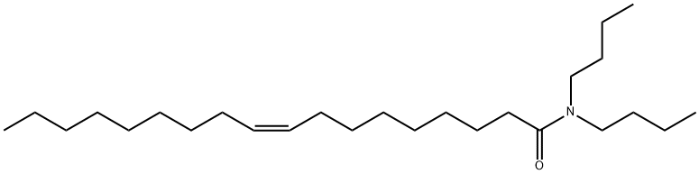 N,N-dibutyloleamide Struktur