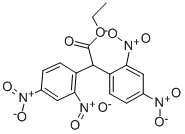 双(2,4-二硝基)乙酸乙酯 结构式