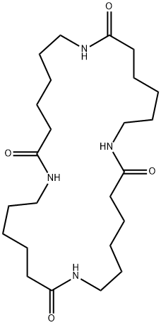 1,8,15,22-tetrazacyclooctacosane-2,9,16,23-tetrone Struktur