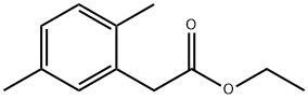 Benzeneacetic acid, 2,5-diMethyl-, ethyl ester Structure