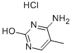 5-甲基胞嘧啶盐酸盐, 58366-64-6, 结构式