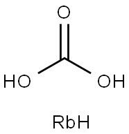 炭酸二ルビジウム 化学構造式