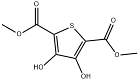 3,4-二羟基噻吩-2,5-二甲酸二甲酯 结构式