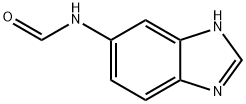 Formamide, N-1H-benzimidazol-5-yl- (9CI) Structure