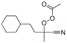 過酢酸1-シアノ-3-シクロヘキシル-1-メチルプロピル 化学構造式