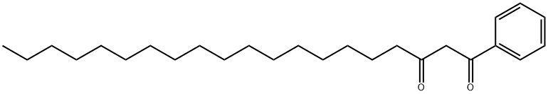 硬脂酰苯甲酰甲烷, 58446-52-9, 结构式