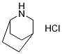 2-アザビシクロ[2.2.2]オクタン塩酸塩 化学構造式