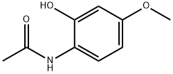N-(2-羟基-4-甲氧基苯基)乙酰胺 结构式