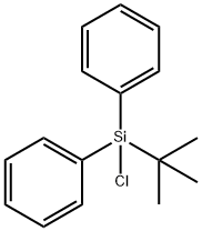 叔丁基二苯基氯硅烷 结构式