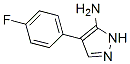 4-(4-FLUOROPHENYL)-1H-PYRAZOL-5-AMINE Struktur