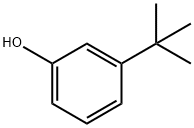 3-叔丁基苯酚, 585-34-2, 结构式