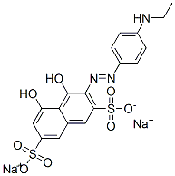 Acid ethyl blue Struktur