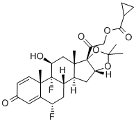 ciprocinonide Structure