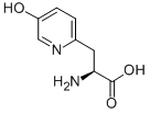 (S)-2-氨基-3-(5-羟基吡啶-2-基)丙酸 结构式