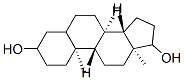 (8R,9S,10S,13S,14S)-10,13-dimethyl-2,3,4,5,6,7,8,9,11,12,14,15,16,17-tetradecahydro-1H-cyclopenta[a]phenanthrene-3,17-diol Struktur