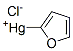 2-Furylmercury(II) chloride Struktur