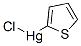 2-噻吩基氯化汞, 5857-39-6, 结构式