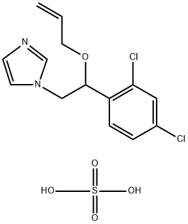 1-[2-(2,4-ジクロロフェニル)-2-(2-プロペニルオキシ)エチル]-1H-イミダゾール/硫酸,(1:x)