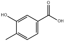 3-Hydroxy-4-methylbenzoic acid Struktur