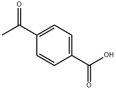 4-Acetylbenzoic acid Struktur