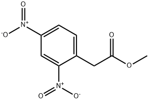 2,4-二硝基苯乙酸甲酯, 58605-12-2, 结构式