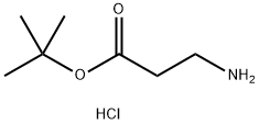 Β-丙氨酸叔丁酯盐酸盐, 58620-93-2, 结构式