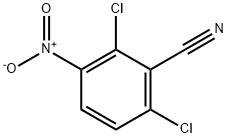 2,6-二氯-3-硝基苯甲腈, 5866-98-8, 结构式