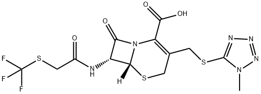 CEFAZAFLUR, 58665-96-6, 结构式