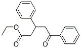 3,5-ジフェニル-5-オキソ吉草酸エチル 化学構造式