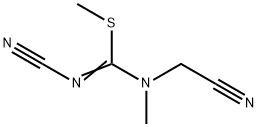 Carbamimidothioic acid, N-cyano-N-(cyanomethyl)-N-methyl-, methyl ester|